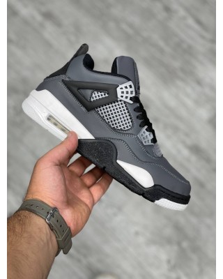 کفش کتونی نایک جردن 4 طوسی مشکی 1140