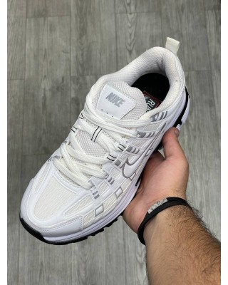 کفش کتونی نایک p6000 سفید مشکی 2