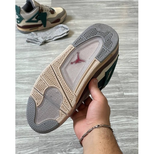 کفش کتونی جردن 4 کرم طوسی 1320