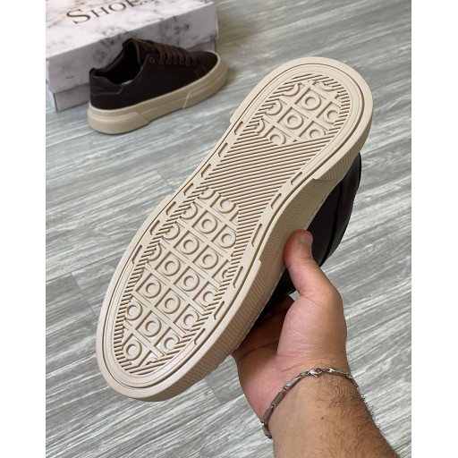کفش کتونی ونس زارا کرم قهوه ای 1330